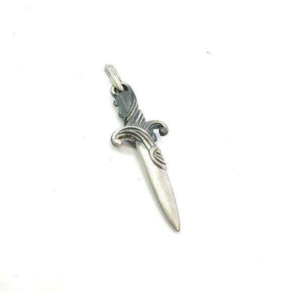 David Yurman Jewelry - David Yurman Dagger Amulet Pendant Sterling Silver Estate DY662